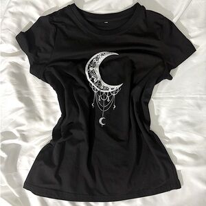 Black and White Moon T-Shirt